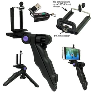 Smartphone accessory for Facebook Live videos