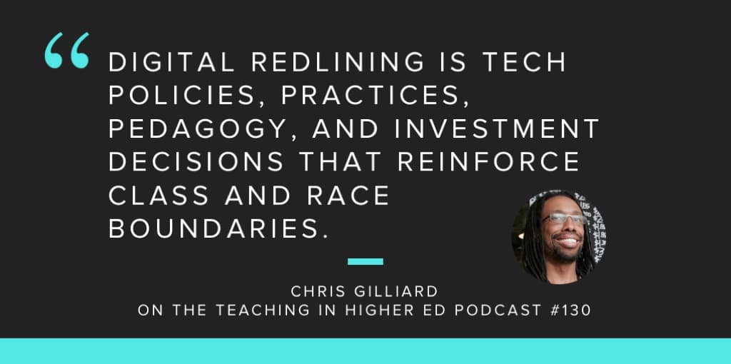 Digital redlining and privacy