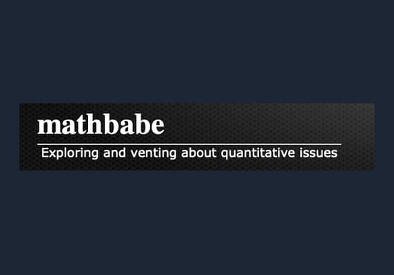 Cathy O’Neal’s Math Babe Blog