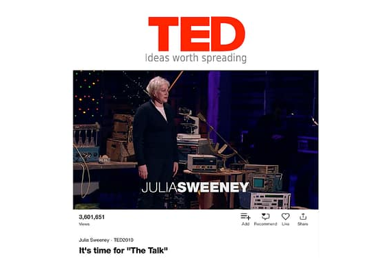 Julia Sweeney: It’s time for “The Talk”